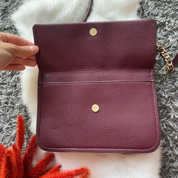 Anne Klein Burgundy Crossbody Bag - Picture 3 of 7